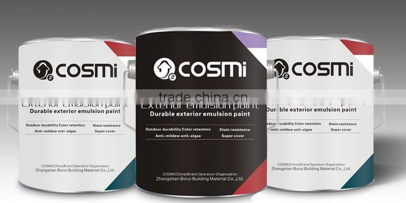 Eco-friendly Exterior 100% Acrylic Wall Paint