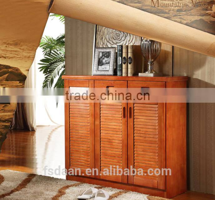1.2 meter high shoes cabinet with 3 louver door