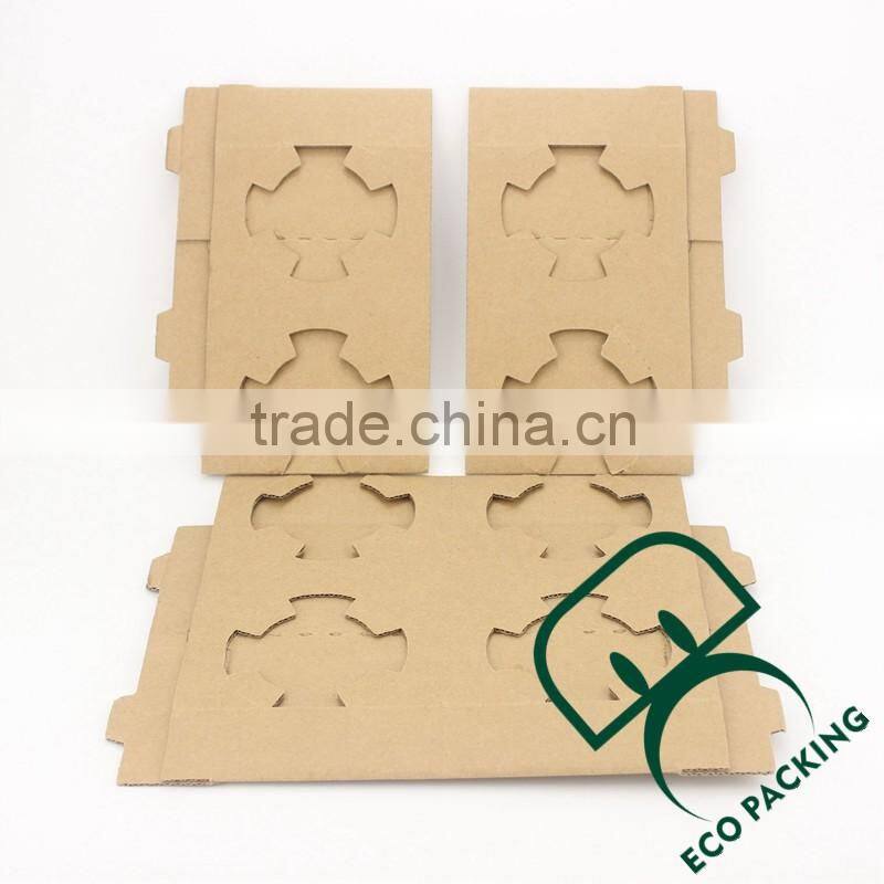 paper board take away 4 cups coffee cup tray