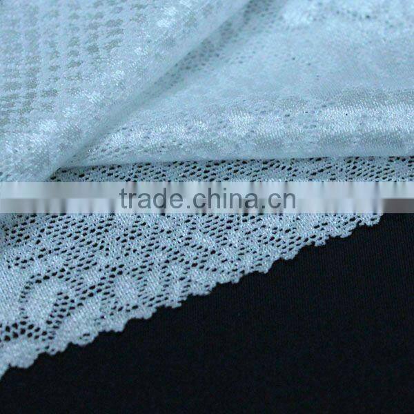 mesh fabric made of 90% nylon and 10% spandex