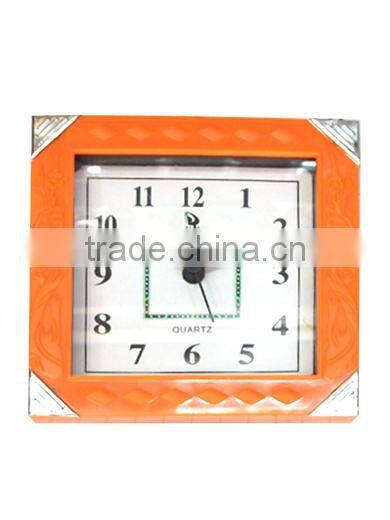 Square Plastic Desk Clock