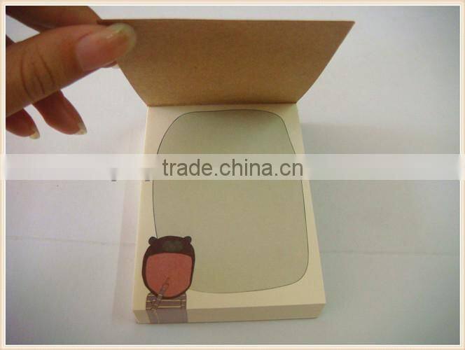 custom writing tear off notepad for students