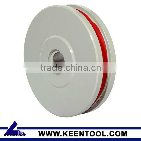 Vertical Bracket for Wire Saw for Leading Wheel