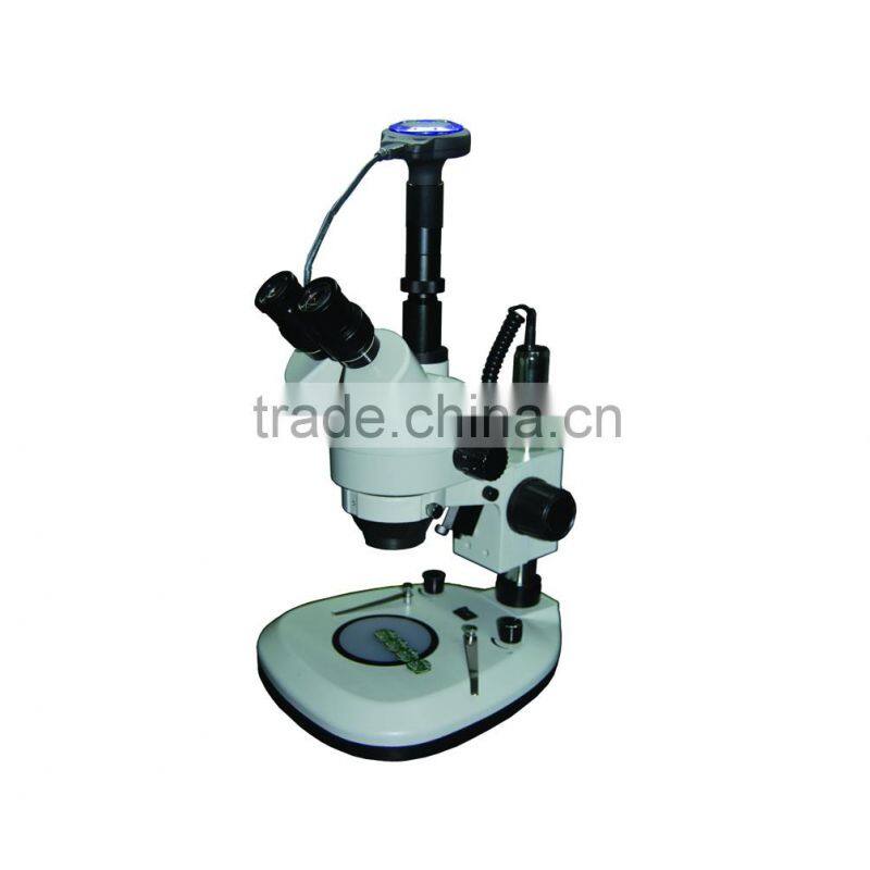 High resolution electronic stereo microscope for precision PCB and SMD