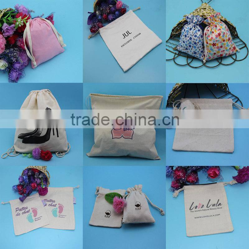 Hot sale high quality custom printed reusable drawstring gift bags ,custom printed glasses bags gift pouch