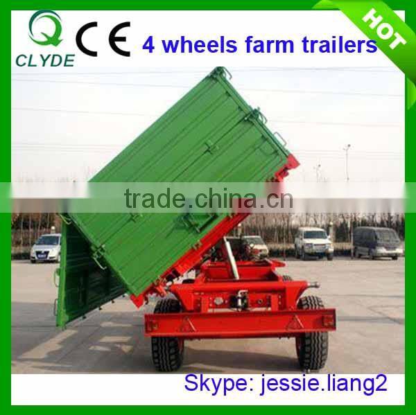 High quality professional double axles for farm trailer hot sale