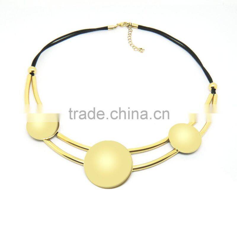 Wholesale Chunky Statement Necklace in China Fashion Gold Boho Necklace