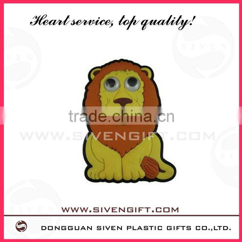 promotion 3d panda pvc fridge magnet