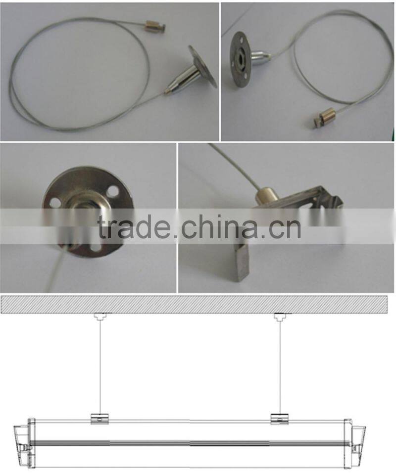 2x18w 2x9w led tri-proof light fixture 100lm/w waterproof