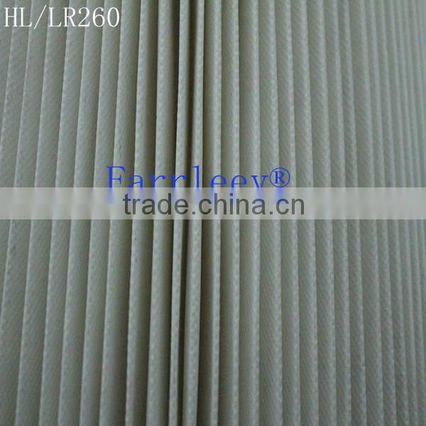 Water-oil repellent Spunbonded Polyester air filter material