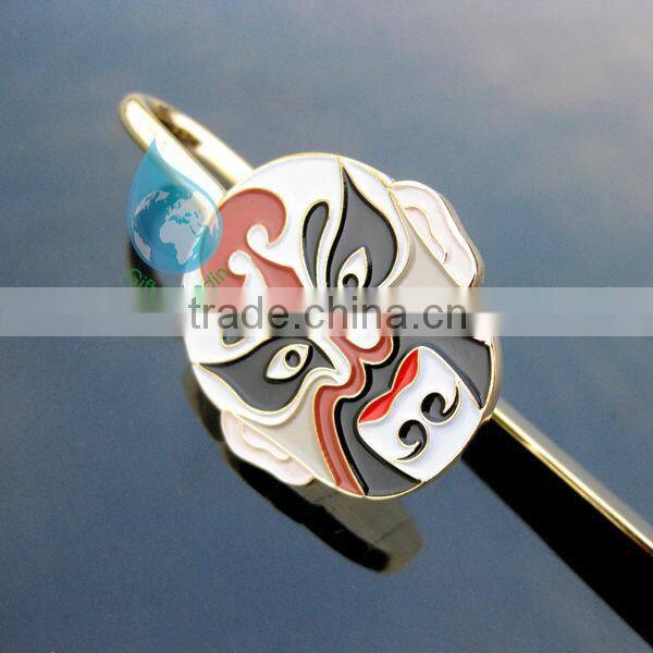 2013 new soft enamel note bookmark