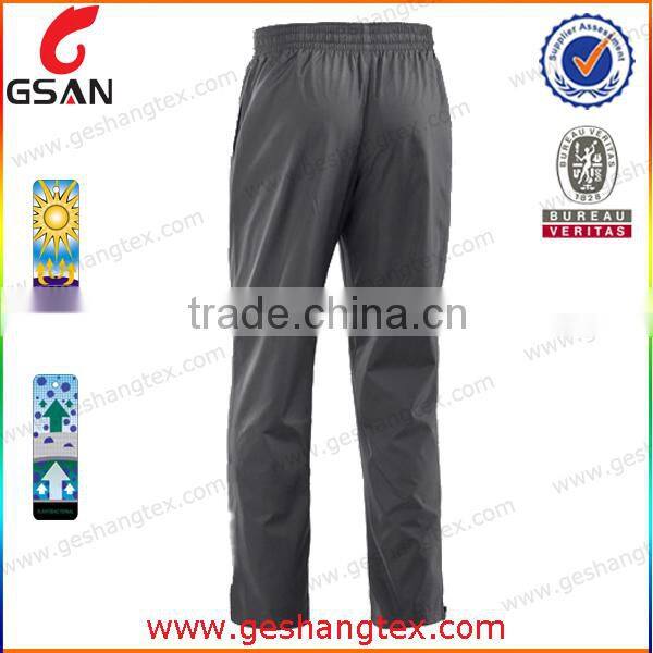 Polyester spandex men pants sportswear
