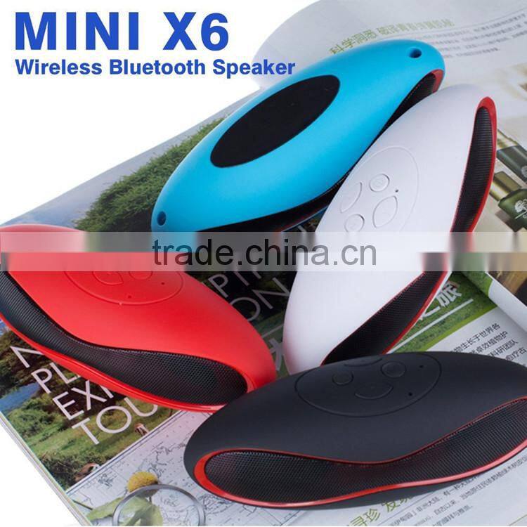 Rugby X6 Multi-function Bluetooth V3.0 Mini Speakers