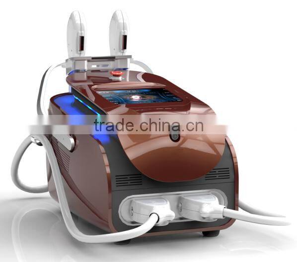 Lingmei hair removal Ipl + e-light+ SHR 3 in 1 Mini Hair removal device/home e-light ipl rf