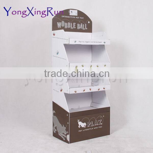 cardboard floor display