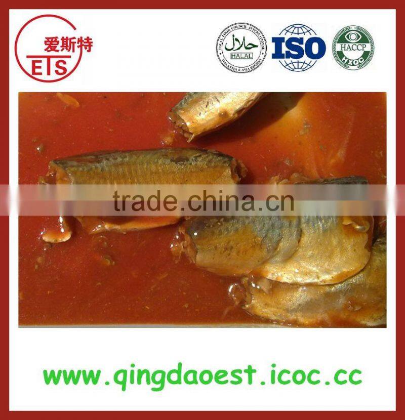 natural flaver canned mackerel