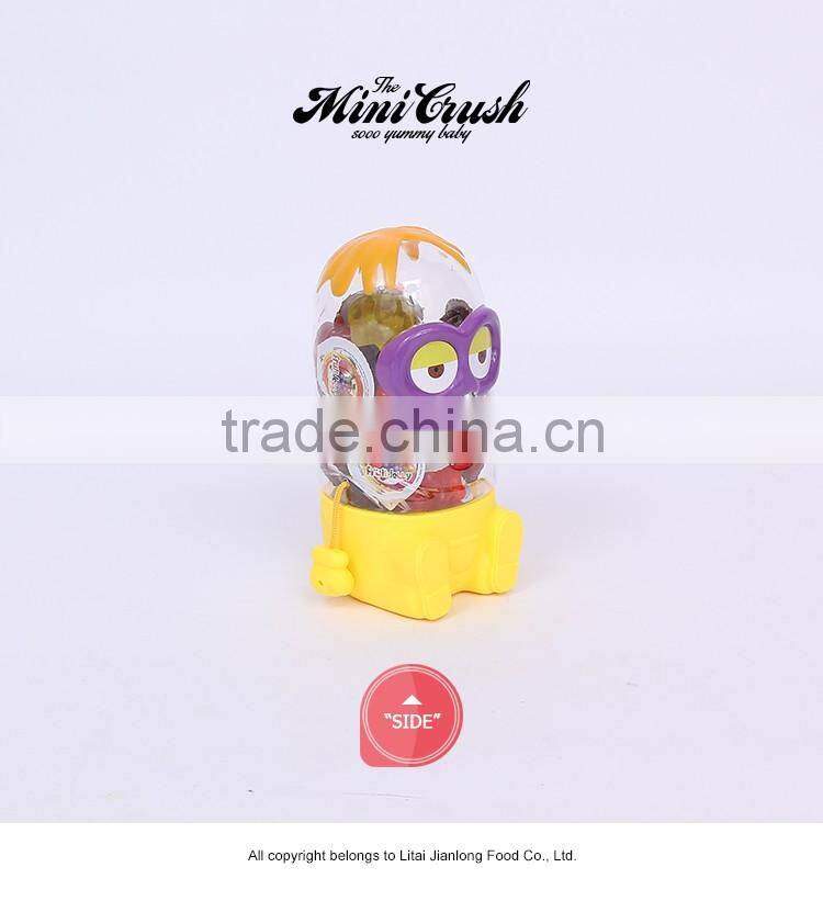 Mini crush brand factory online shopping Assorted Fruit Shaped jelly candy