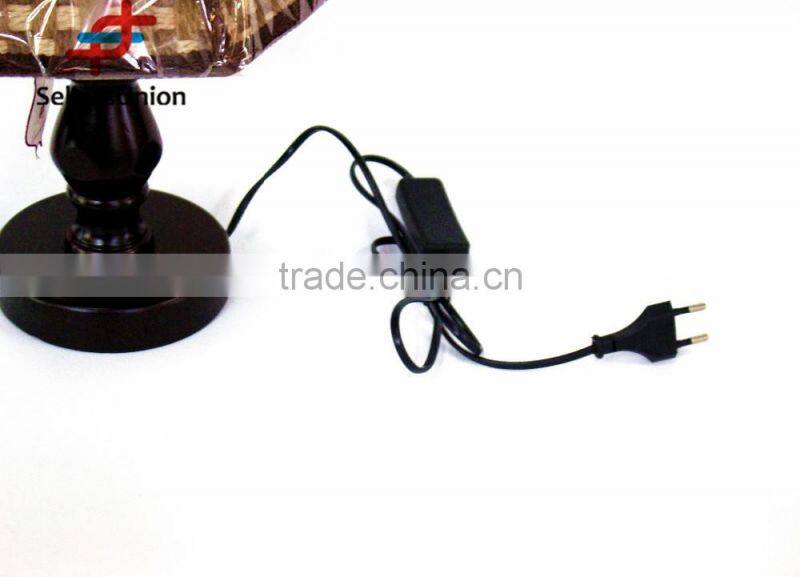 No.1 yiwu exporting commission agent wanted Luxury vintage bedside table lamp