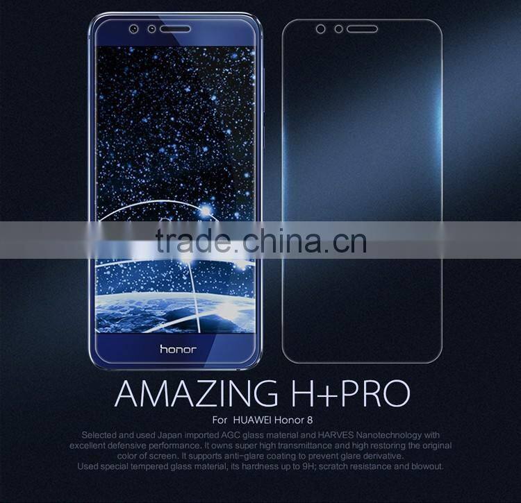 2016 Newest ORIGINAL NILLKIN Amazing H+ PRO Anti-Explosion TEMPERED GLASS FOR HUAWEI HONOR 8 0.2MM 9H 2.5D