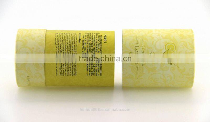 eco friendly cylinder paper box tube packaging paper can wholesale