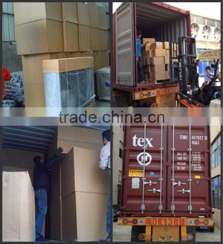 Good quality box fan louver fan