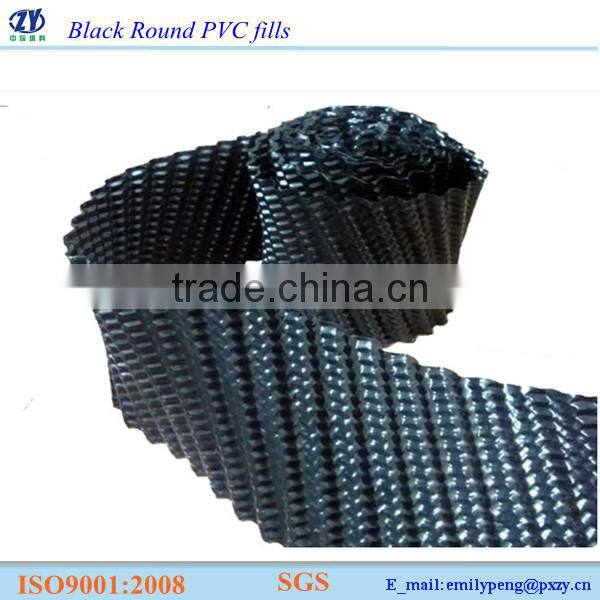 New Virgin PVC material for Black Round PVC fills block