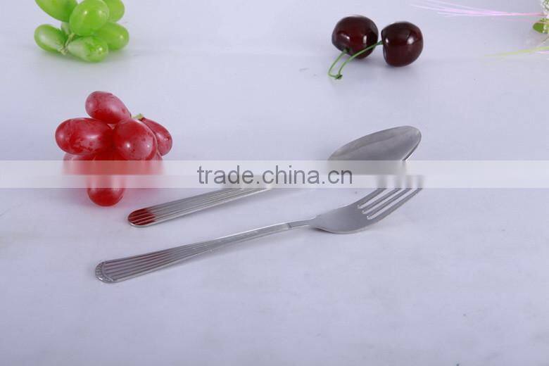 2016 new product stainless steel cutlery set