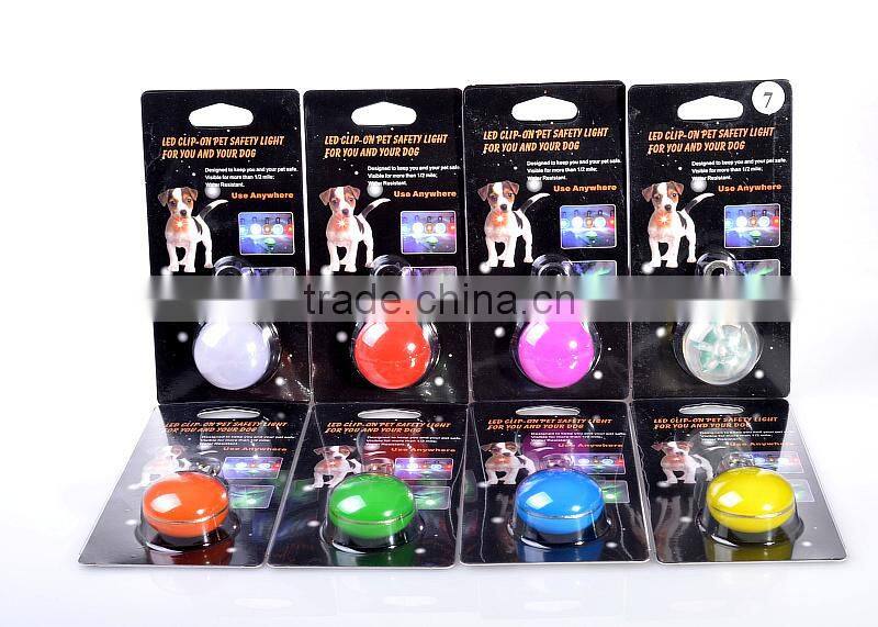 2015 new year led flash dog tag