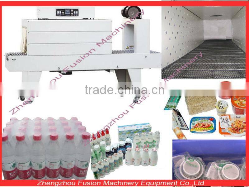 High efficiency film shrink wrapping machine/heat Shrink Tunnel Packing Machine/pvc shrink wrapping tunnel
