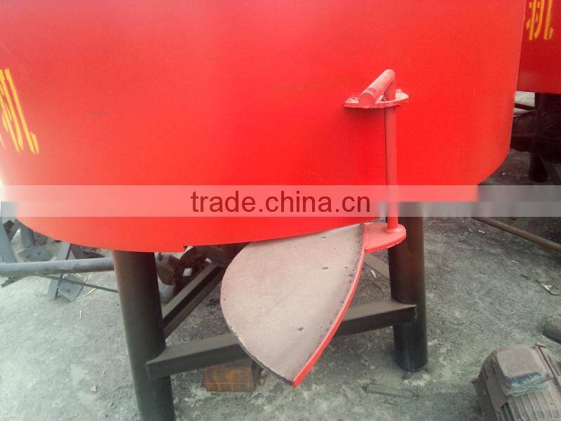 Portable Concrete Machine Concrete Pan Mixer for sale