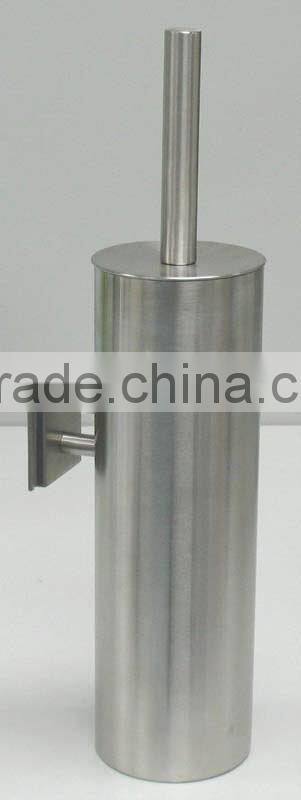 wall hanging stainless steel toilet brush