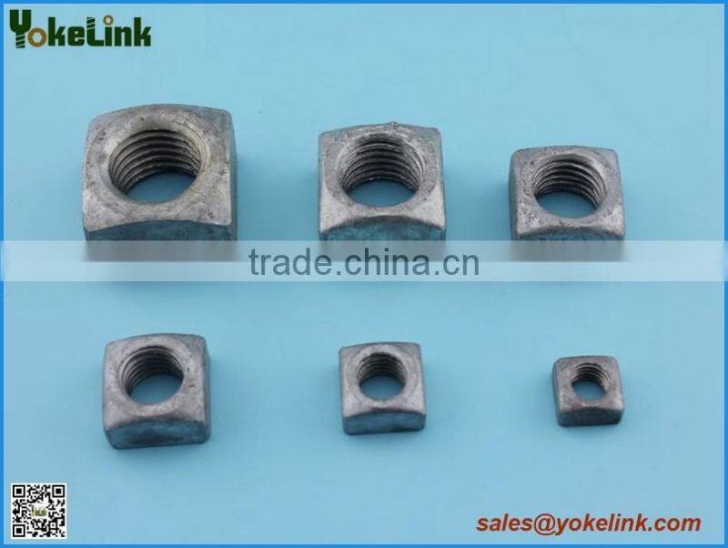 Grade 2 regual square nut ANSI B 18.2.2