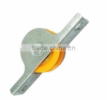 Aluminium sliding window wheel with iron housing RTD009