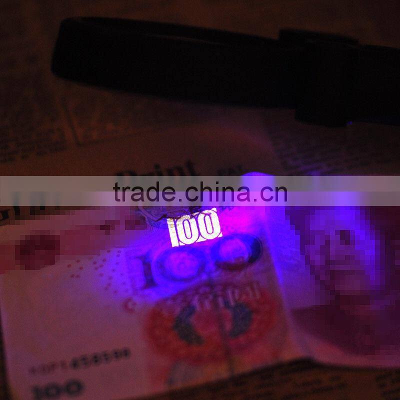 2013 handheld loupes guns-shape 3lenes magnifier TH600600