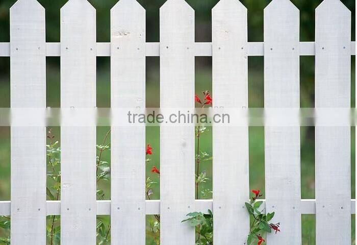 Wood fence