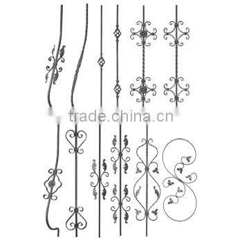 forged iron railings