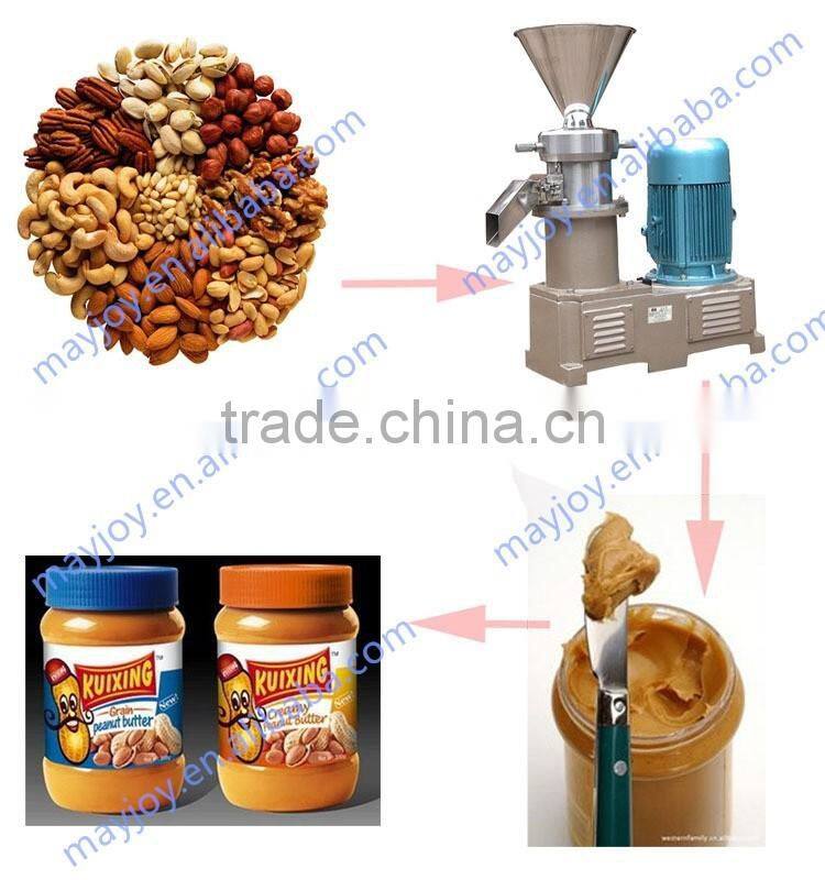 Peanut butter making machine/colloid mill/almond mill for food processing in industry use