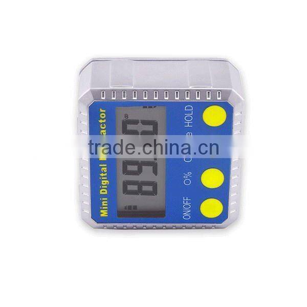 Digital Angle Gauge Meter Protractor 360 degree Magnets Base Level Slope Bevel Box Inclinometer