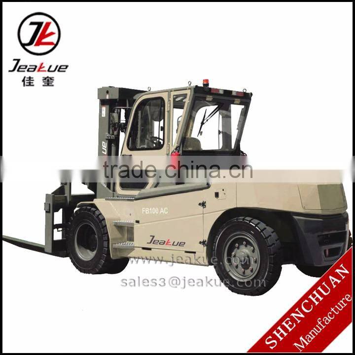 Heavy Duty 10 Ton battery forklift Electric Forklift Truck