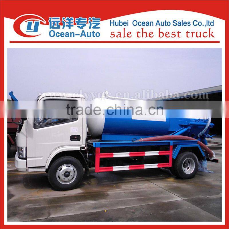 brand new dongfeng 4000L waste suction truck