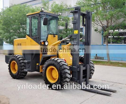 Promotion trade assurance Shan dong offroad forklift Shan dong yineng YN625 OFFROAD FORKLIFT in taian