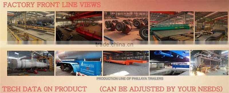 PHILLAYA Semi Trailer Air Suspension LOWBOY Axle landing leg Semi Trailer Parts Factory Price for Sale