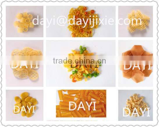 2D Food Pellet Extruder Snack Pellet Process Line -- Jinan DaYi Extrusion Machinery