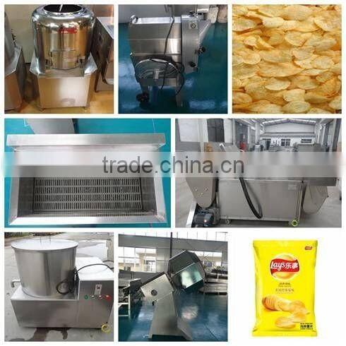 Potato chips processing line