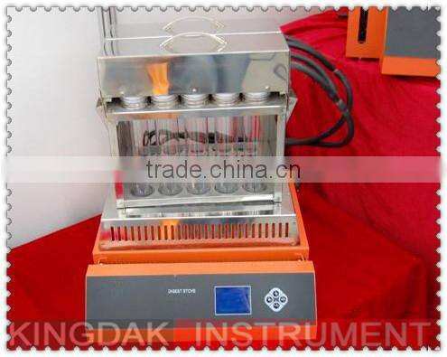 KXP-314 Kjeldahl method/cheaper digester/digest stove(Fourteen holes)