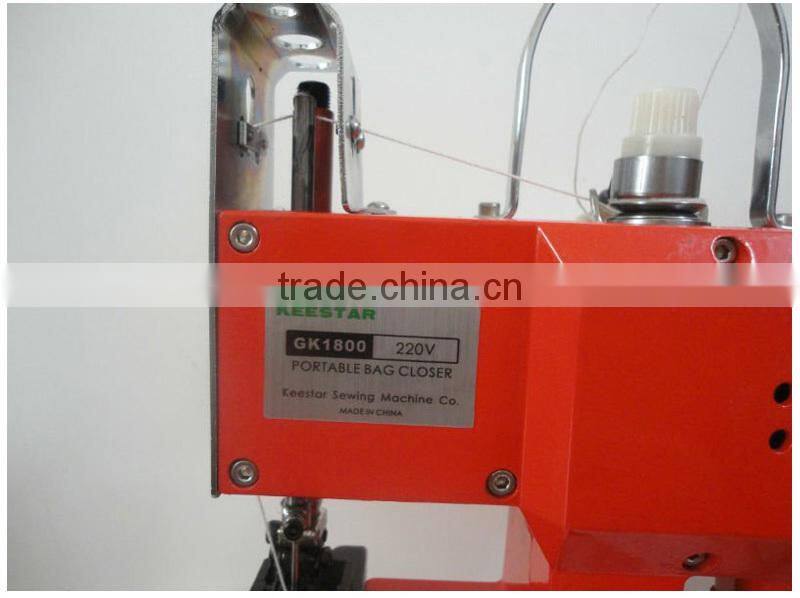 Keestar GK1800 single needle jute bag portable bag closing machine