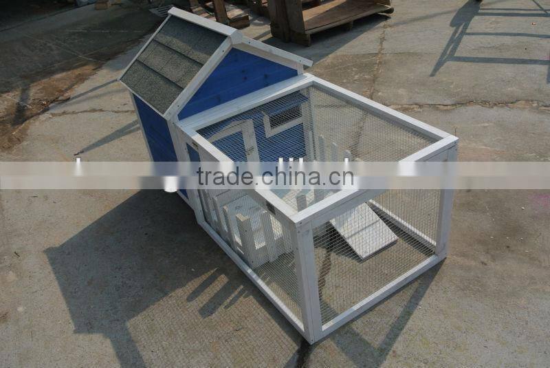 Color Painting Wooden Chicken Cage