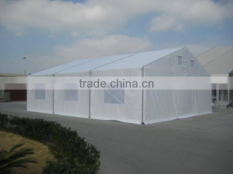 Easy set up and dismantle aluminium frame disaster relief medical hospital tent shelter for refugee