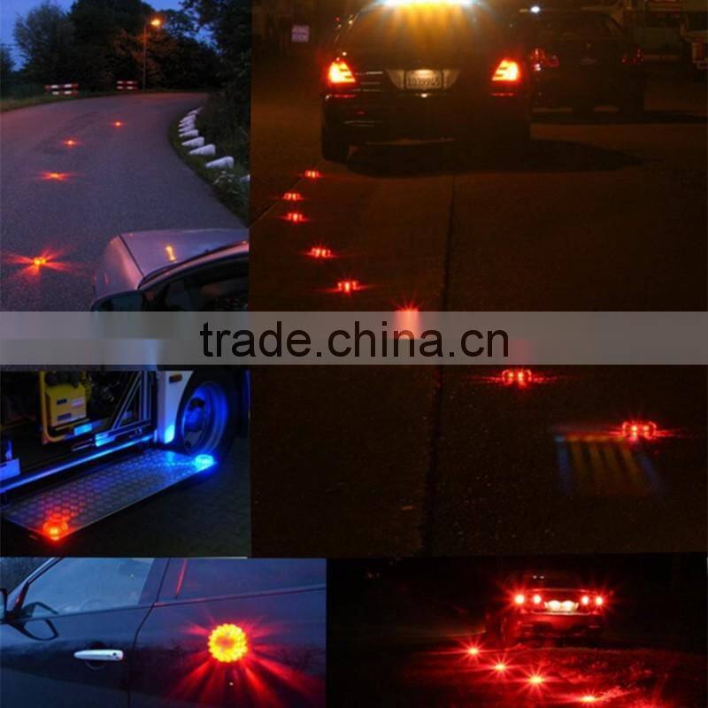 9 Modes Portable Super Bright Red Car Emergency Warning Light