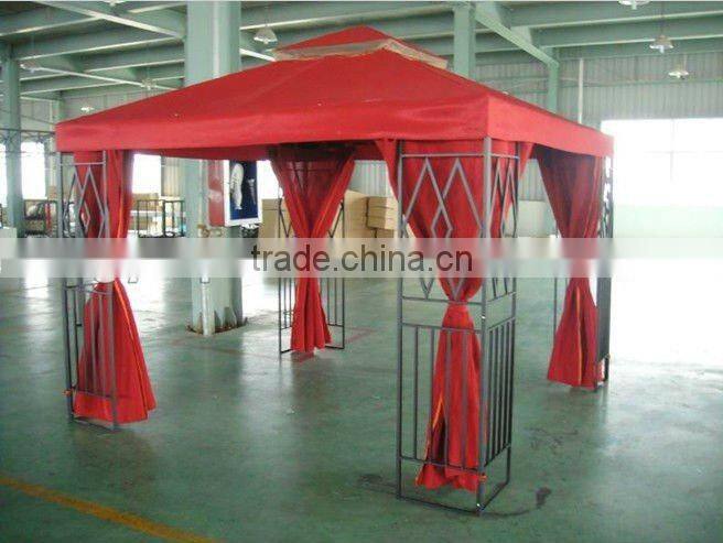 3x3M Luxury mental pavilion with Red color